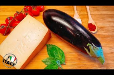 Pizza without the dough, eggplant !!!!!!!!!!!!!!  italian recipes  !!!!