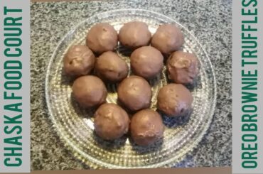 #oreo #truffles #chocolate #trufflelover #sweets #Italianfood oreo brownie truffles | Chaska food co