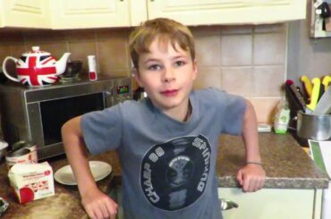 Children cooking for adults (Italian 3 course meal)