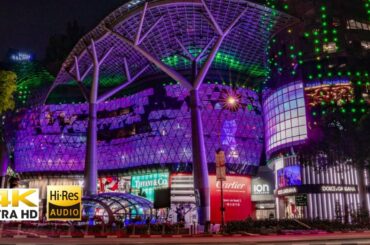 [4k] Singapore , Orchard Road to Forum walk