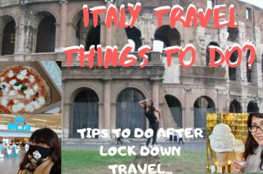 ITALY TRAVEL, THINGS TO DO AFTER #lockdown FLIGHT @KLM Royal Dutch Airlines
