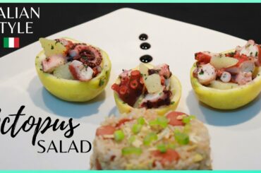ITALIAN OCTOPUS SALAD RECIPE | Octopus & Potato Salad | Insalata di Polpo con patate |Jennel Letizia