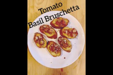Tomato Basil Bruschetta | Authentic Italian Bruschetta | ChopChop Recipes | Easy Cooking