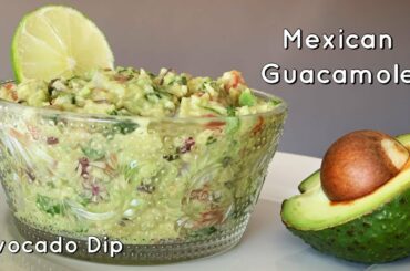 Guacamole | Mexican Avocado Dip | Healthy & Tasty | Indian Food Recipes