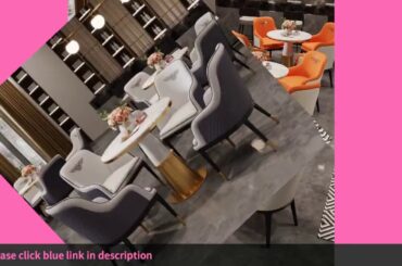 ☑Nordic style dining chair light luxury post-modern hotel negotiation