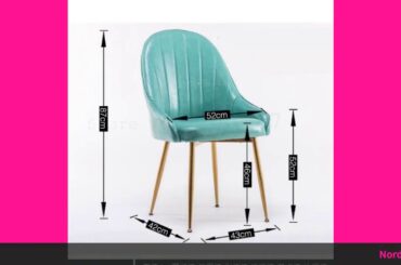 ✓Nordic Light Luxury Dining Chair Modern Simple Household Ins Wind Net