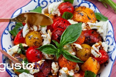 grilled caprese salad | bonacini's italy