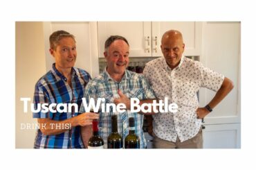 Tasting and Reviewing Three Tuscan Wines