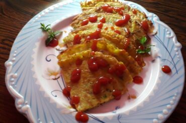 Stylish 🍽Eggs vegetables paratha🍽 recipe in hindi-urdu with italian kitchen routine