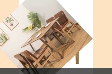 ✅Nordic Solid Wood Dining Chair Retro Home Leisure Chair Restaurant Cof