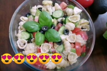 Italian cold pasta recipe. 🥗🥗🥗