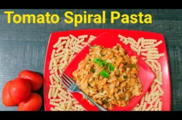 Tomato Spiral Pasta | Most wandering recipe | with minimum ingredients | Italian |