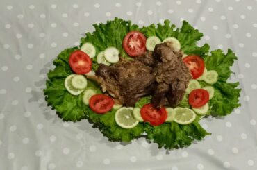 Bakre ki Raan in Italian & Urdu | By SHAHID MUSHTAQ | Ghoga Villagee Food