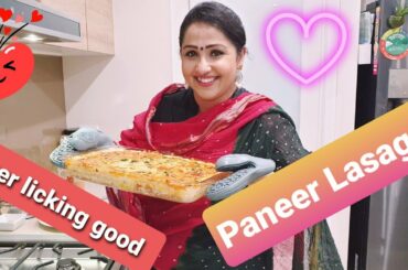 Paneer Lasagne. DESI STYLE. Check out our INDIAN TWIST on the ITALIAN dish Lasagne. Mouth Watering!