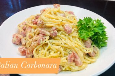 Italian spaghetti carbonara | Episode 14 | Country Food