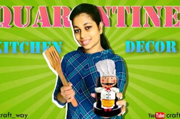 Kitchen Decor Craft Ideas| Dining Table Decor Idea| Best out of waste| Craft way| [TAMIL]