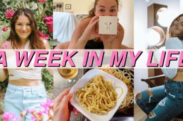 WEEKLY VLOG: Photoshoots, Go-To Recipes, Italian Lessons, Apple Unboxing, Garden Tour, etc.