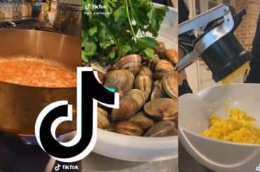 the_pastaqueen Tik Tok Cooking Italian Spaghetti Challenge  2020 (Part 3) - WOW TikTok