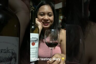 Wine tasting diary with France x Allivio Brumano Rosso