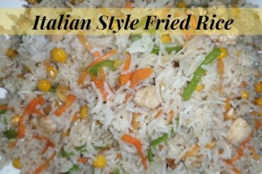 Italian style Fried Rice | Easy Fried Rice | Nabeela Food Diaries