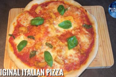 ORIGINAL ITALIAN PIZZA RECIPE || SECRET RECIPE || URDU, HINDI || BLUE MOON KITCHEN