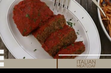 Italian Meatloaf | Easy Recipe | Healthy Meal