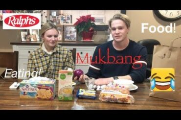 NEW! ITALIAN FOOD MUKBANG | Baguette, Soup, Apple, and more!