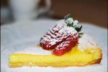 Italian Custard Tart Recipe- How to Cook Real Italian Food from my Italian Kitchen