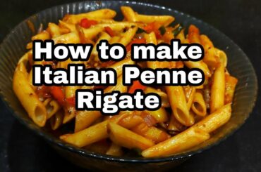 How to make Italian Penne Rigate ||Easy recipe 😍