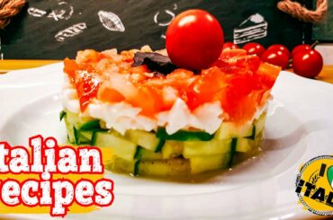 Summer Salad Italia • Tasty  | Healthy Salad Recipe For Weight Loss !!!  italian recipes  !!!!