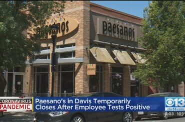 Davis Paesanos Employee Tests Positive