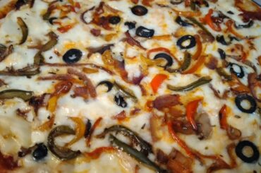 ITALIAN STYLE HOMEMADE PIZZA | EASY RECIPE