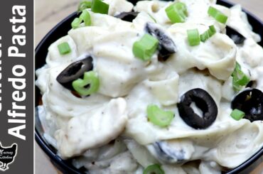 CHICKEN ALFREDO PASTA | Chicken Fettuccine Alfredo | Creamy Chicken Alfredo Pasta | Italian Recipes