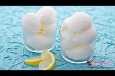 Lemon ice cream - recipe