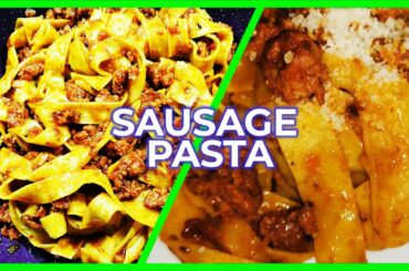 Italian Special Sausage Pasta | Happy Belly Studio