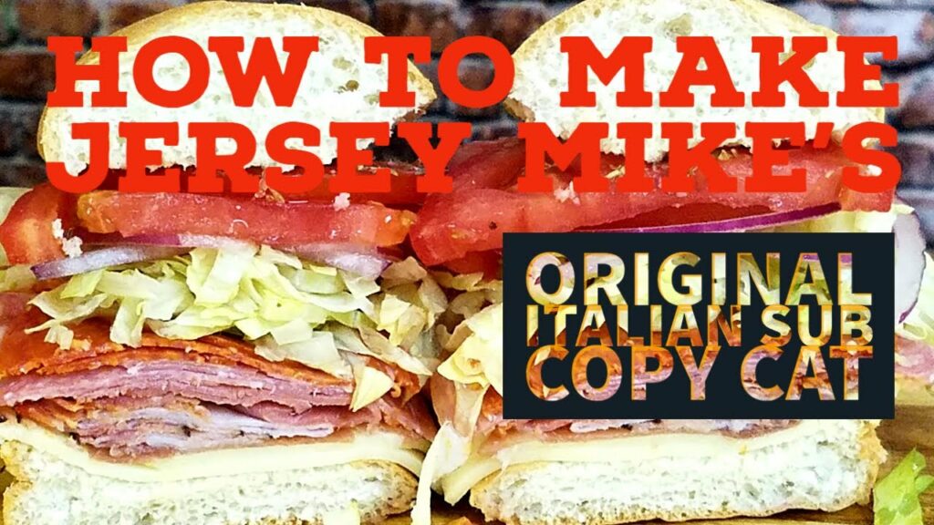JERSEY MIKE'S ITALIAN SUB COPY CAT RECIPE Italian Food