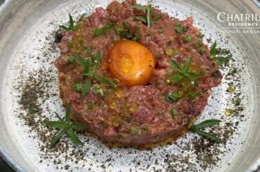 Beef Tartare & Italian Tomato Tartare – Let’s Get Cooking with Chatrium!