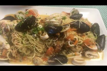 How to cook Italian Seafood Pasta
