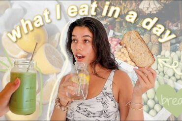 what I eat in a day *teenager that doesn't like to cook yet*