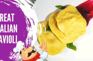 Great Italian Ravioli | Meat |  Spinach | Apples