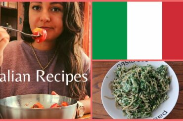 Eating only Italian food for one day! | Homemade Italian food recipes | Diana Fit