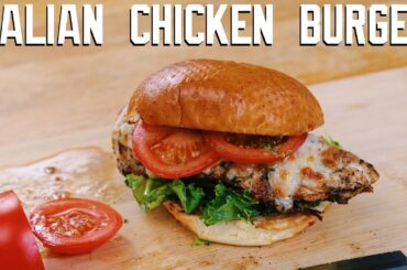ULTIMATE ITALIAN CHICKEN BURGER RECIPE