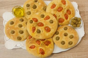 Focaccia in italian style easy recipe