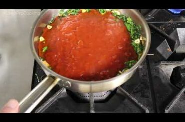 Authentic Italian Tomato Sauce "Like a Pro Cooking" ep.8 With Chef James Gee of "I'm Eddie Cano"