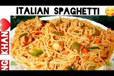 ITALIAN SPAGHETTI  MADE BY NEELAM GULL KHAN 😋❤
