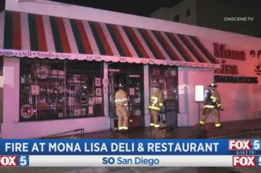 Little Italy Restaurant Damaged In Saturday Fire