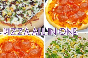 Stuffed Crust Pizza/ Veg supreme /Pepperoni Pizza/ Italian Pizza. ALL IN ONE pizza with intro😝😅