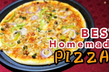 Best homemade PIZZA recipe ever | Italian Style | [VLOG: 17]