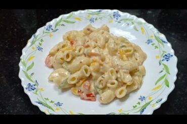 Italian White Sauce Pasta Recipe