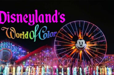 World Of Color - Disneyland - View from Wine Country Trattoria Dining Package